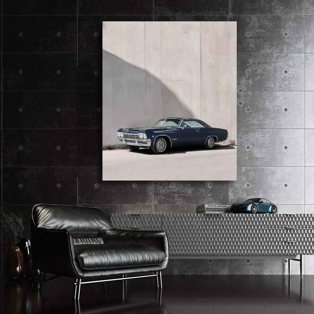 Chevrolet Impala SS Meets Concrete Wall - Tough and Timeless