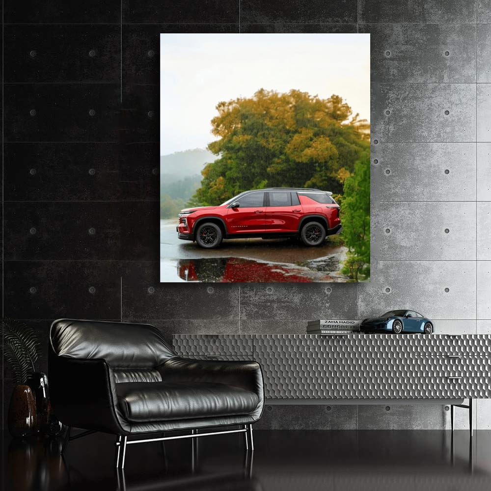 Chevrolet Traverse LT on an Autumn Drive - Spacious and Stylish
