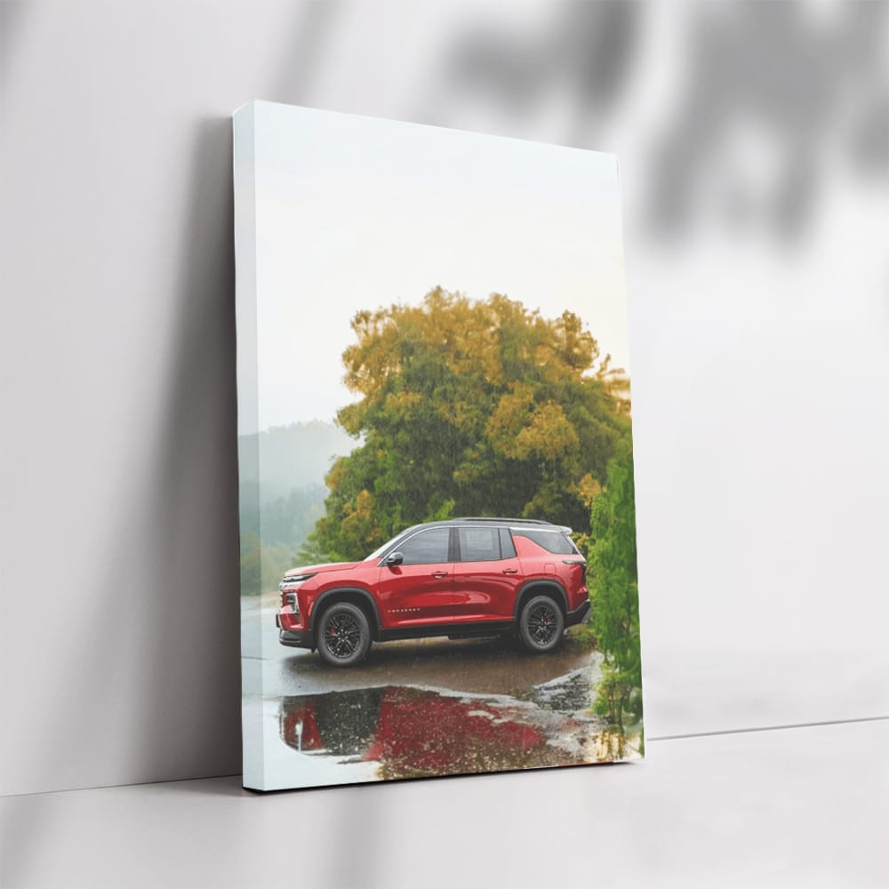 Chevrolet Traverse LT on an Autumn Drive - Spacious and Stylish