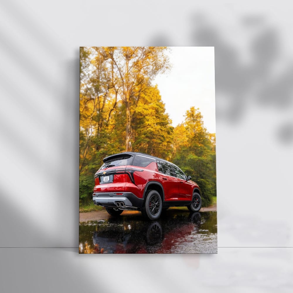Autumn Drive: Chevrolet Traverse LT - Style and Versatility