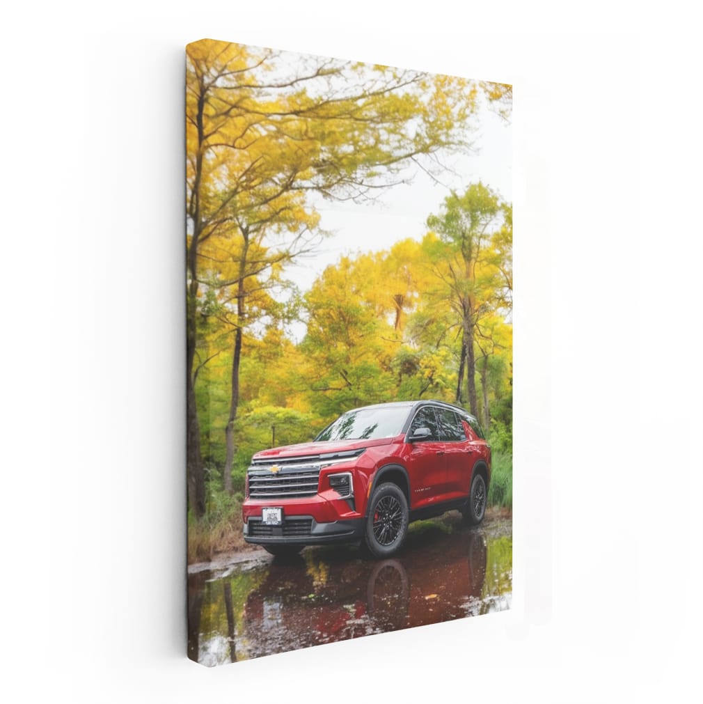 Chevrolet Traverse LT in Fall - Rugged Comfort