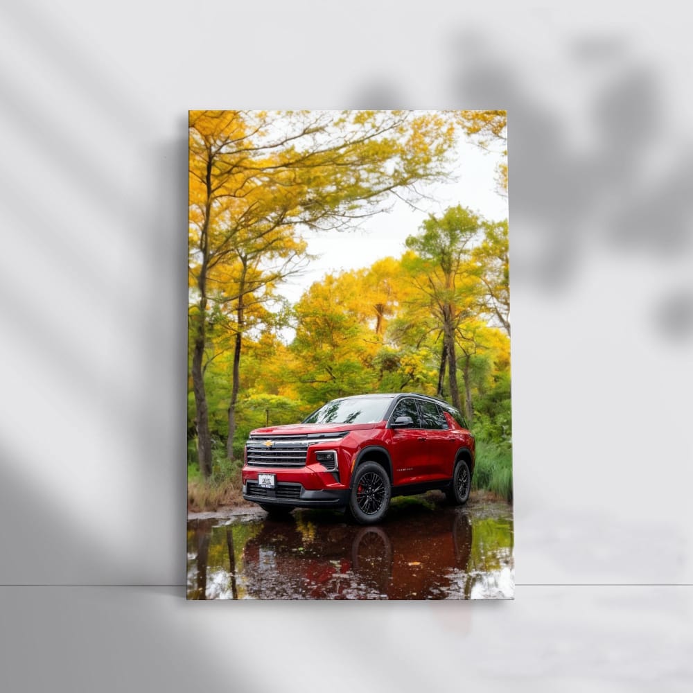 Chevrolet Traverse LT in Fall - Rugged Comfort