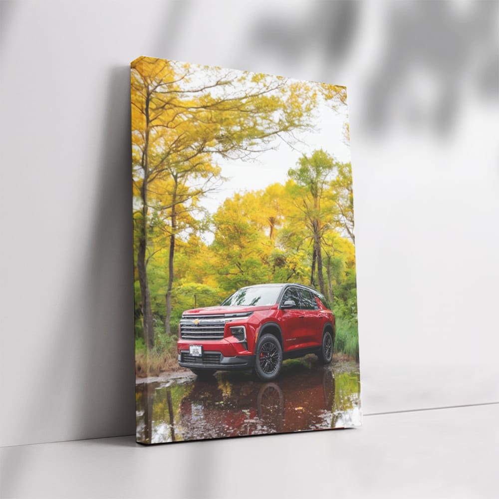 Chevrolet Traverse LT in Fall - Rugged Comfort