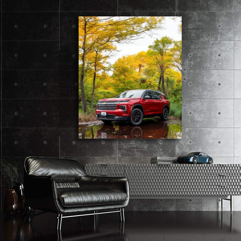 Chevrolet Traverse LT in Fall - Rugged Comfort