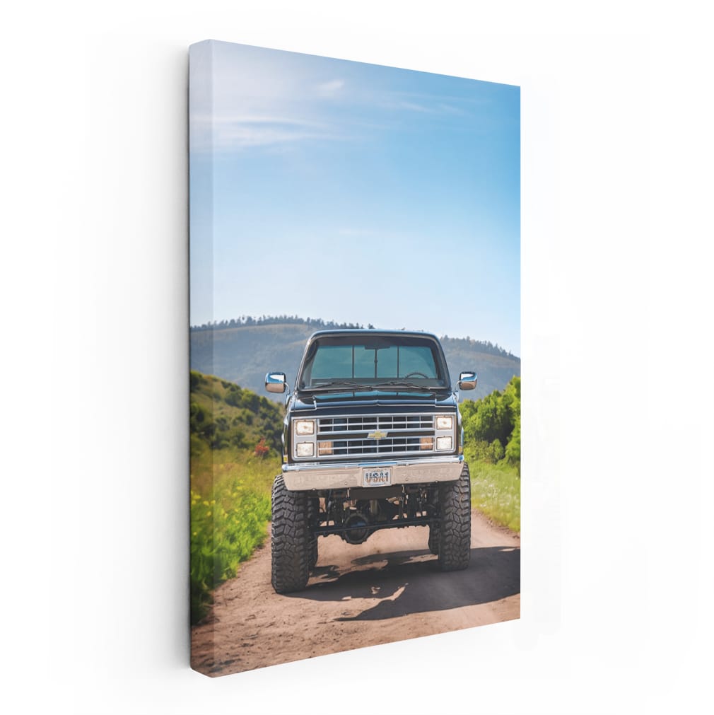Chevrolet V20 Silverado Conquers Mountain Terrain - Rugged Power