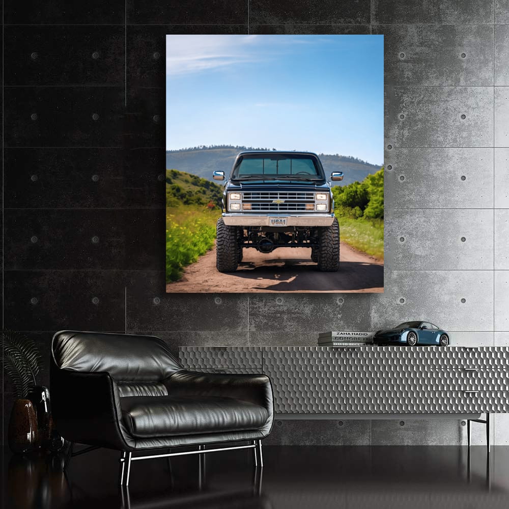 Chevrolet V20 Silverado Conquers Mountain Terrain - Rugged Power