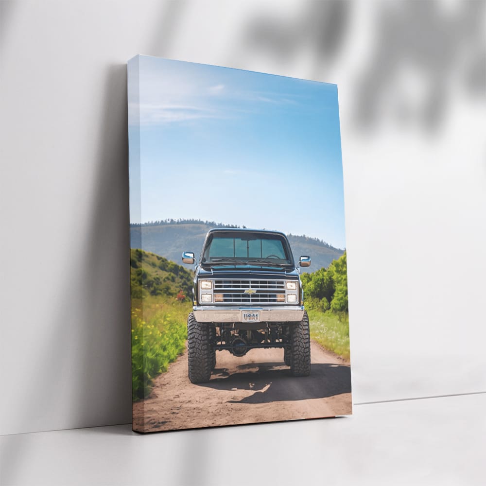 Chevrolet V20 Silverado Conquers Mountain Terrain - Rugged Power