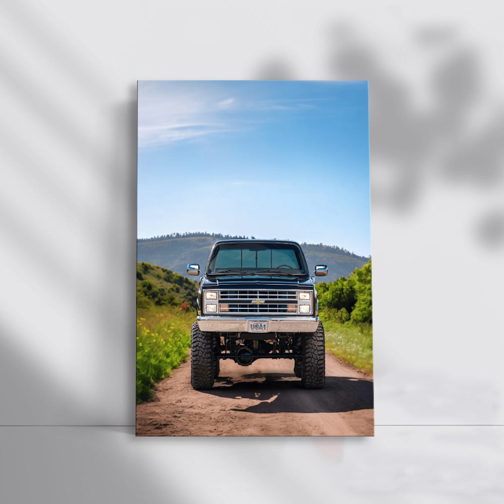 Chevrolet V20 Silverado Conquers Mountain Terrain - Rugged Power
