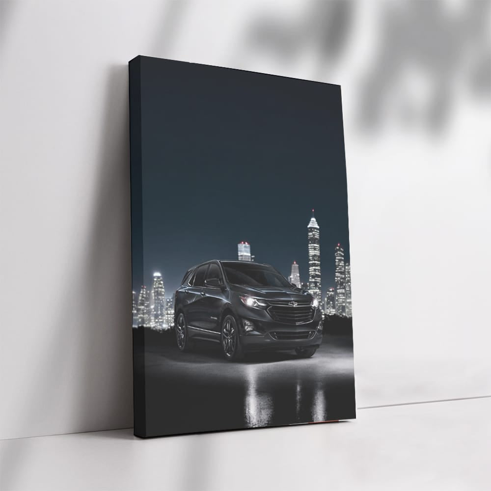 Chevrolet Under Night Sky - Sleek and Stylish Ride