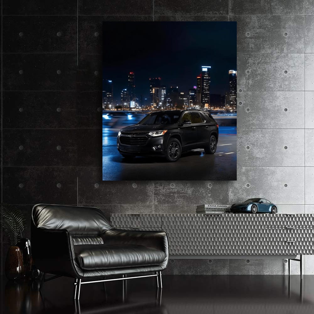 Chevrolet Under Stars - Sleek and Powerful Ride