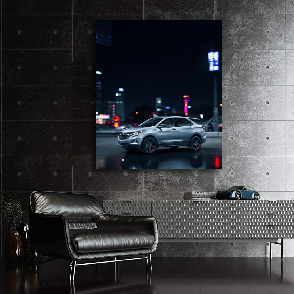 Nighttime Chevrolet - Sleek, Stylish, and Bold Ride