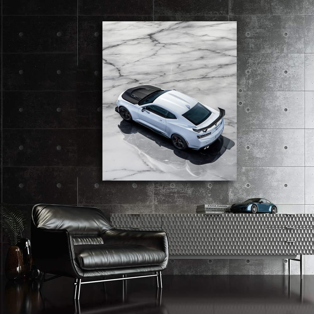 White Marble Chevrolet - Sleek and Timeless Design