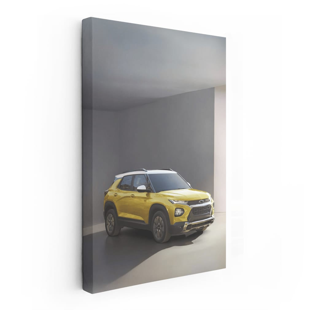 Chevy Trailblazer Parking Scene - Adventurous Spirit