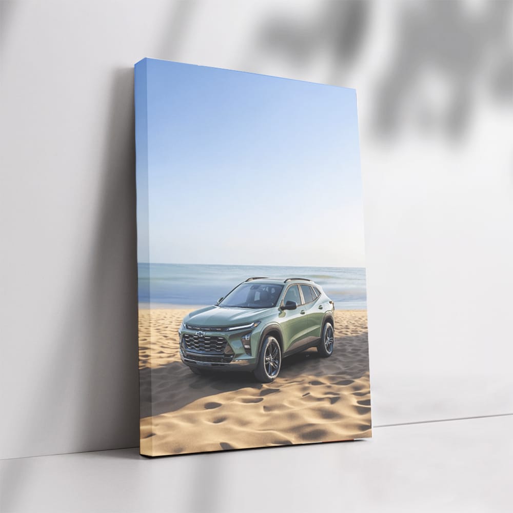 Chevy Trax at Beach - Compact Adventure Ready SUV
