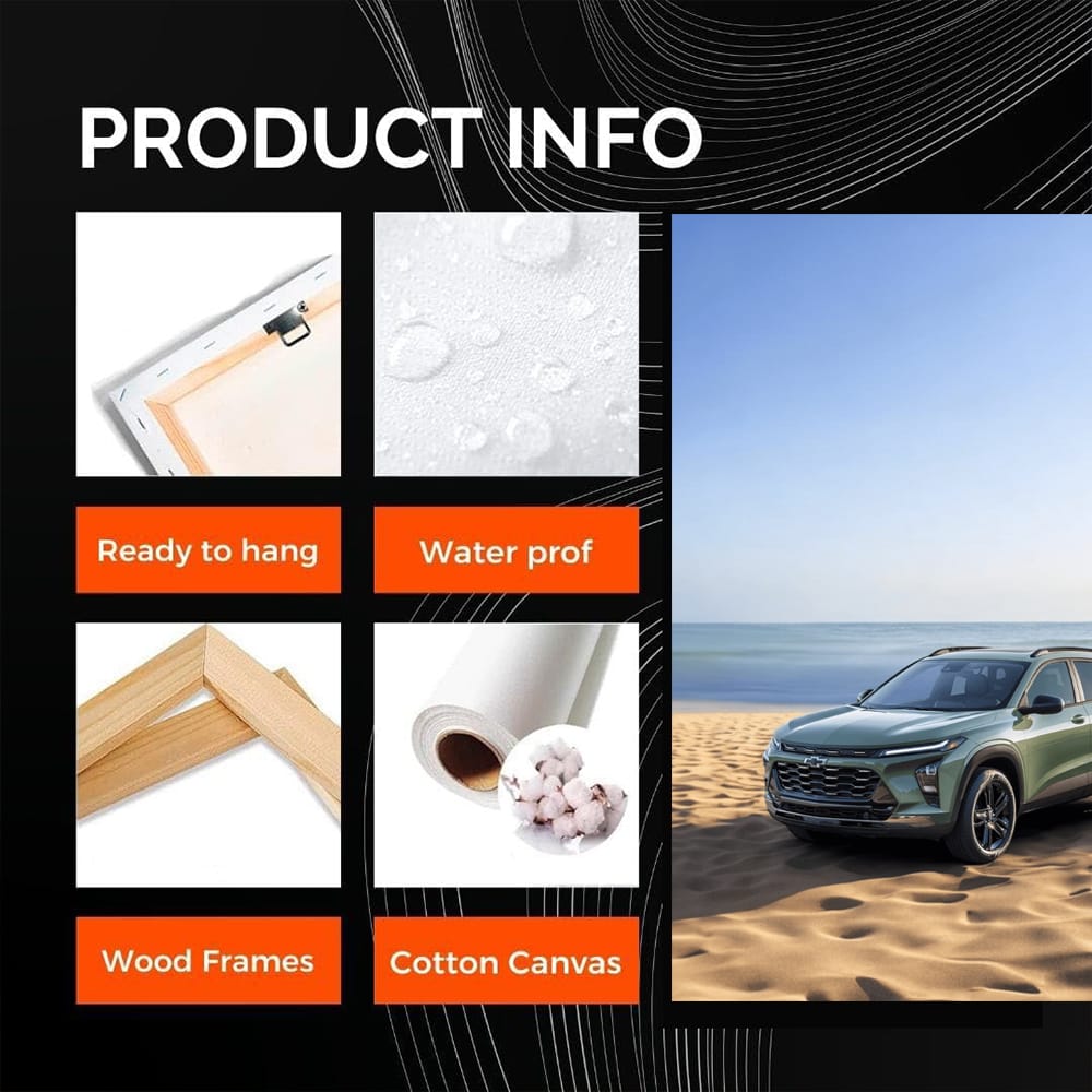 Chevy Trax at Beach - Compact Adventure Ready SUV