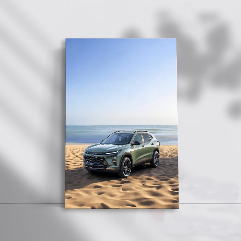 Chevy Trax at Beach - Compact Adventure Ready SUV