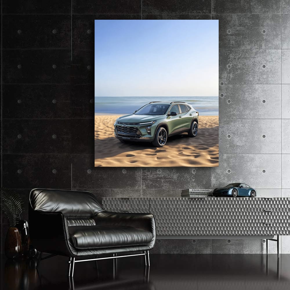 Chevy Trax at Beach - Compact Adventure Ready SUV