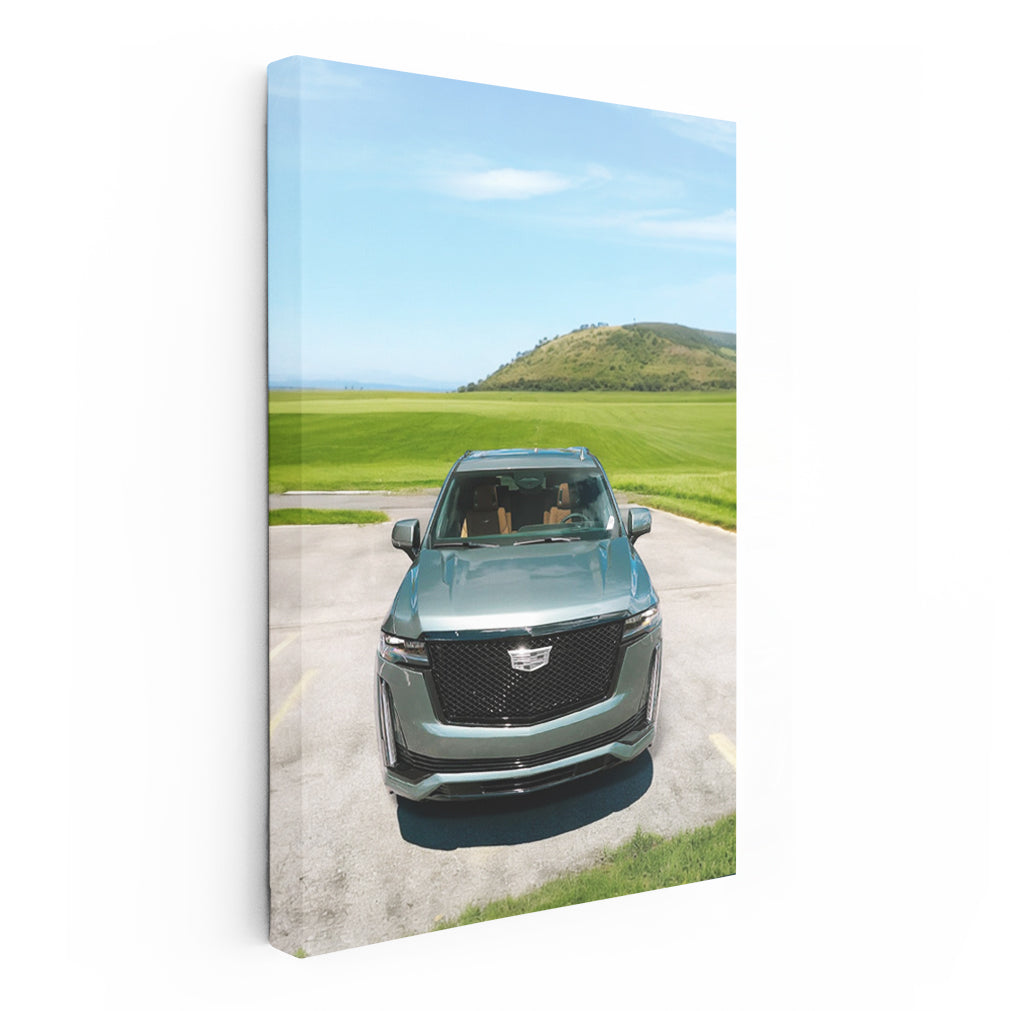 Dark Emerald Brandy Sport Escalade in Nature - Powerful Elegance