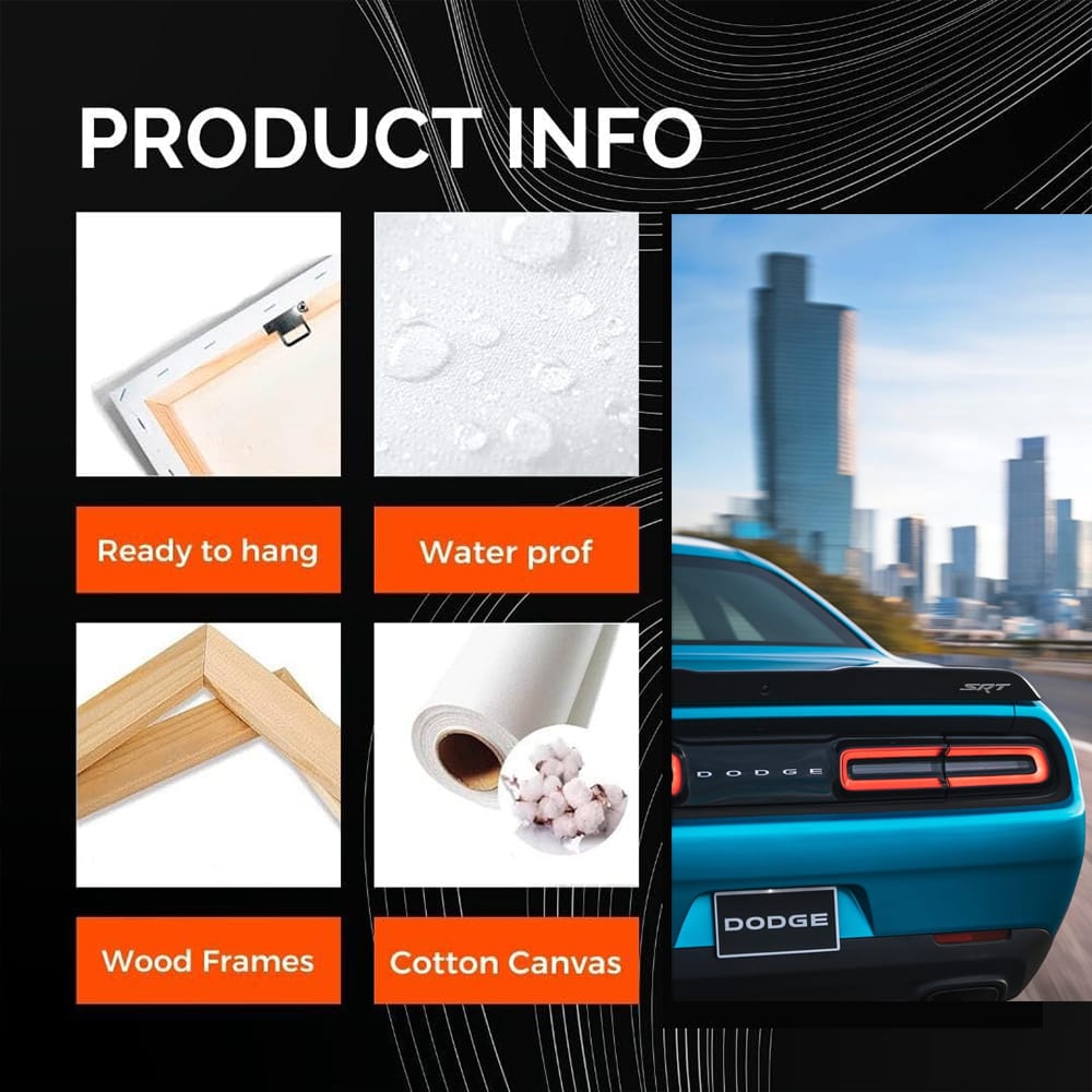 Dodge Challenger in Big City - Urban Muscle Legend