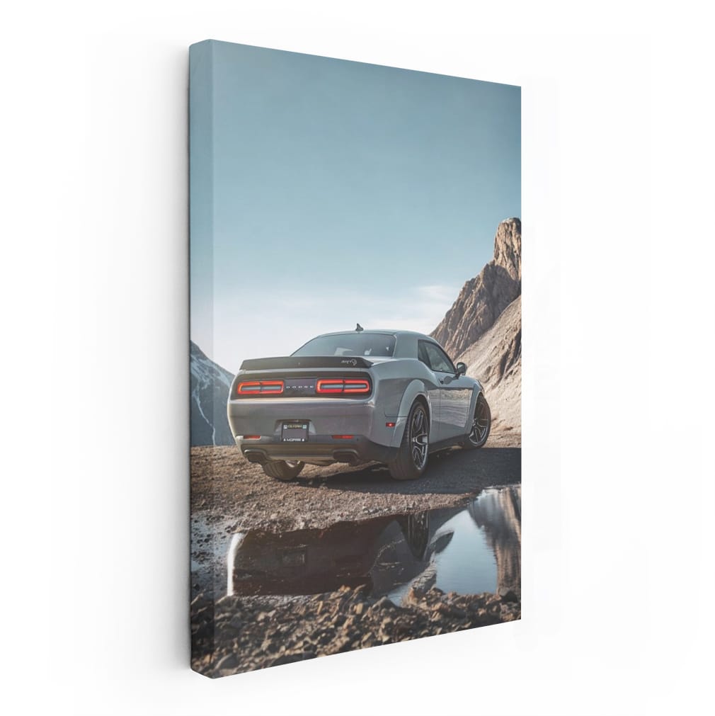 Mountain Drive: Dodge Challenger - Bold and Powerful Ride