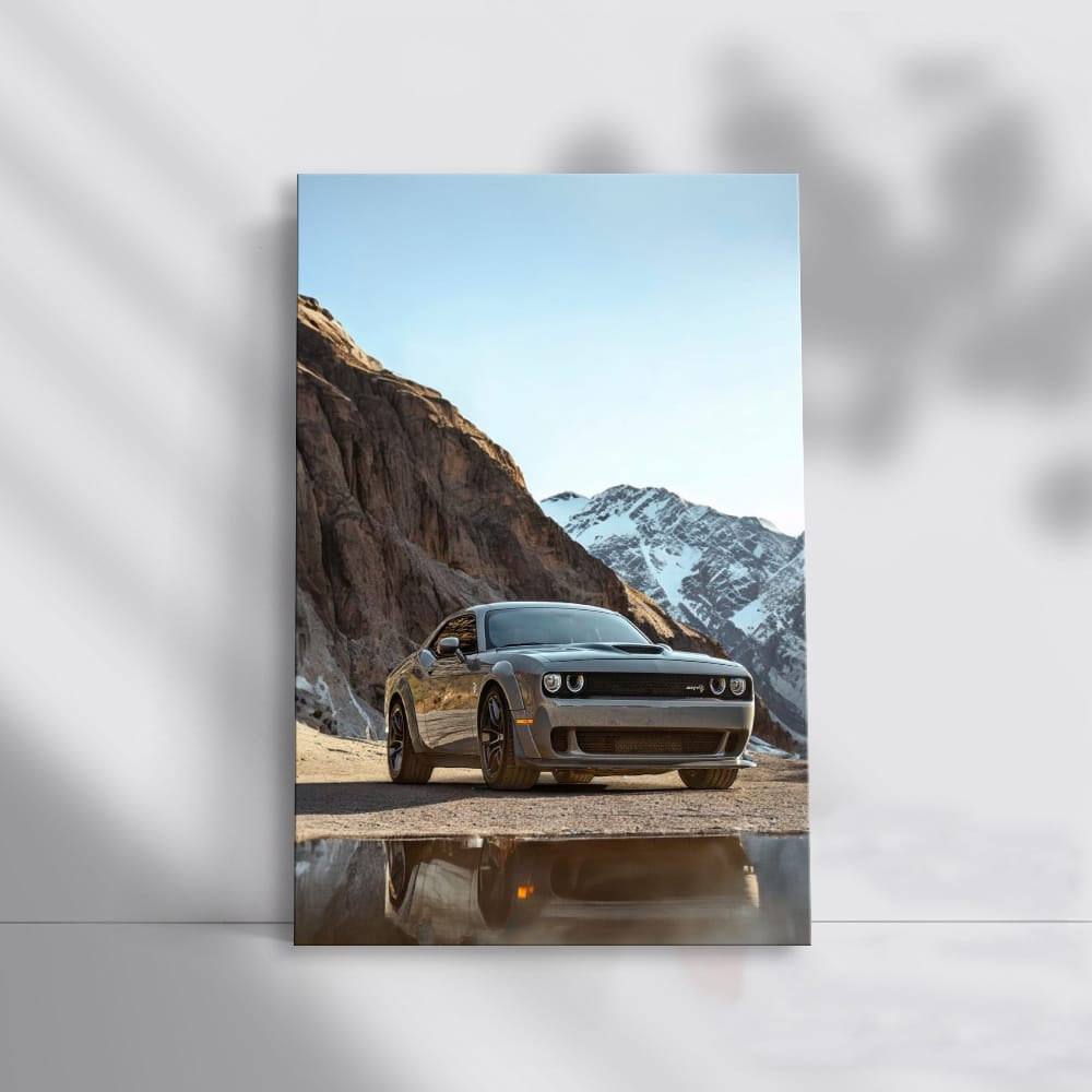 Mountain Drive: Dodge Challenger Adventure - Bold and Powerful