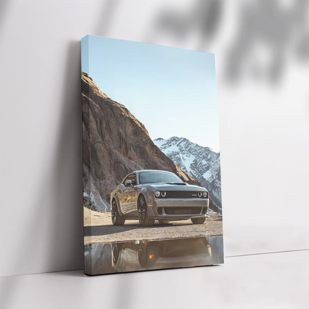 Mountain Drive: Dodge Challenger Adventure - Bold and Powerful