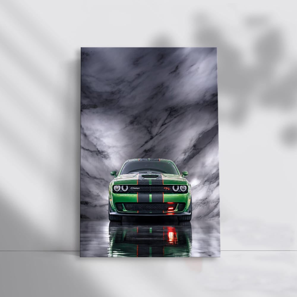 Marble Dodge Challenger - Bold Power and Style