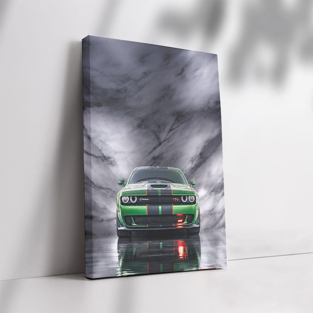 Marble Dodge Challenger - Bold Power and Style