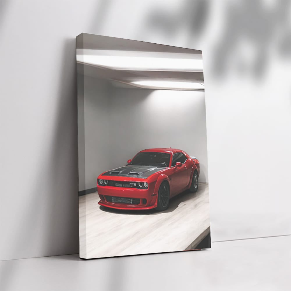 Dodge Challenger Parking - Muscle Car Power and Style