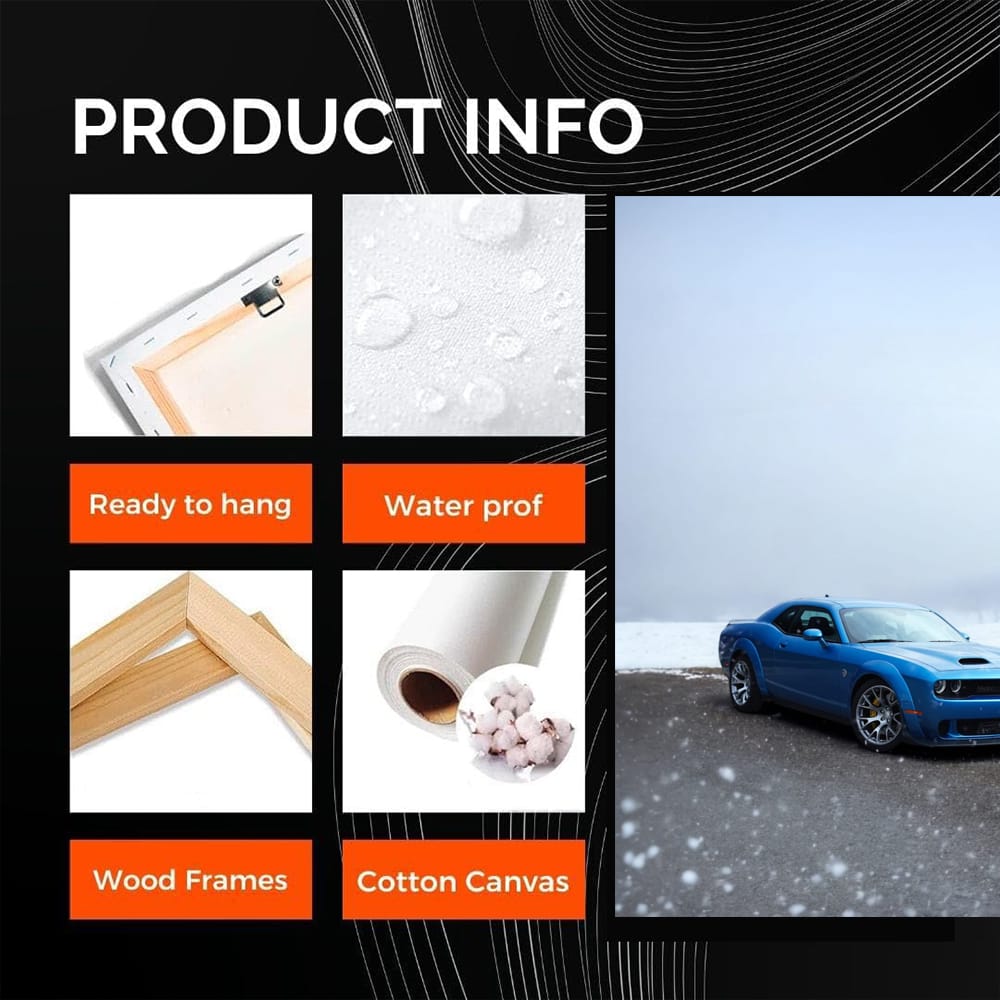 Dodge Challenger in Snow - Power and Performance Unleashed