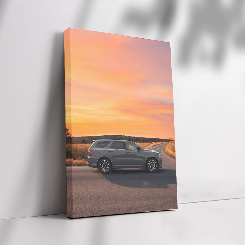 Dodge Durango at Sunset: Power and Elegance on Road