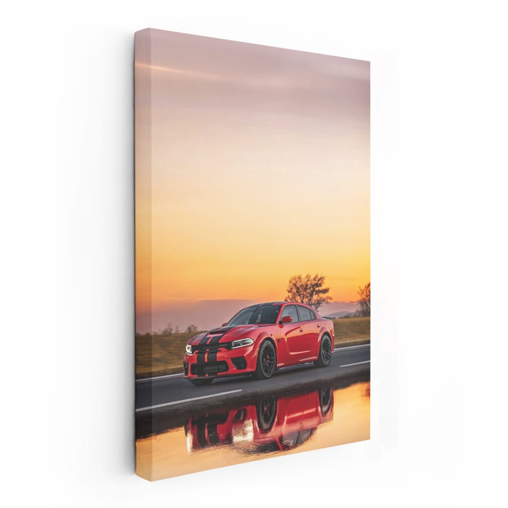 Dodge Durango Cruising at Sunset - Power and Elegance