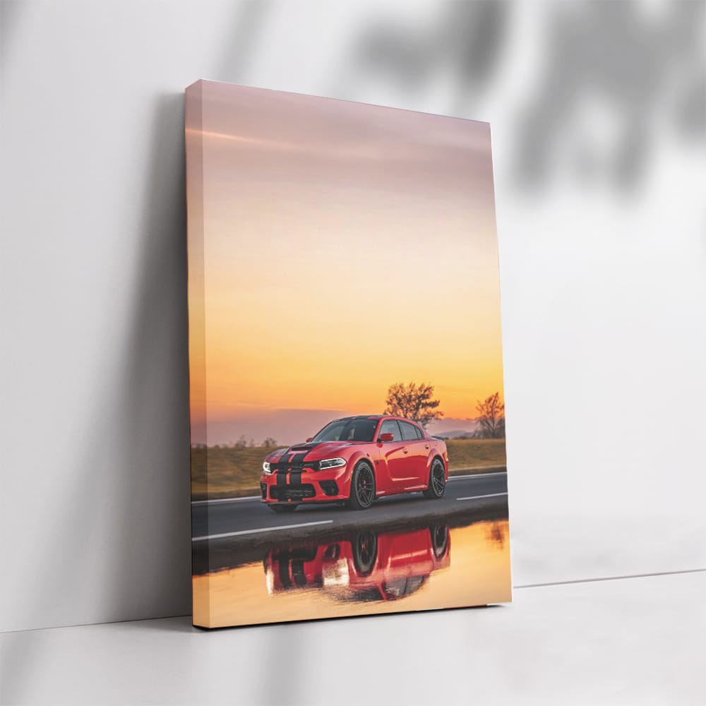 Dodge Durango Cruising at Sunset - Power and Elegance