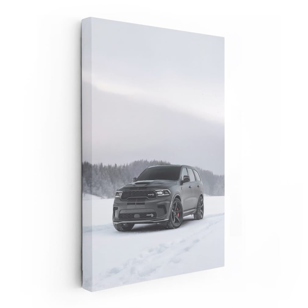 Dodge Durango in Snow - Rugged All-Terrain Performer