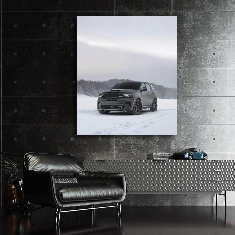 Dodge Durango in Snow - Rugged All-Terrain Performer