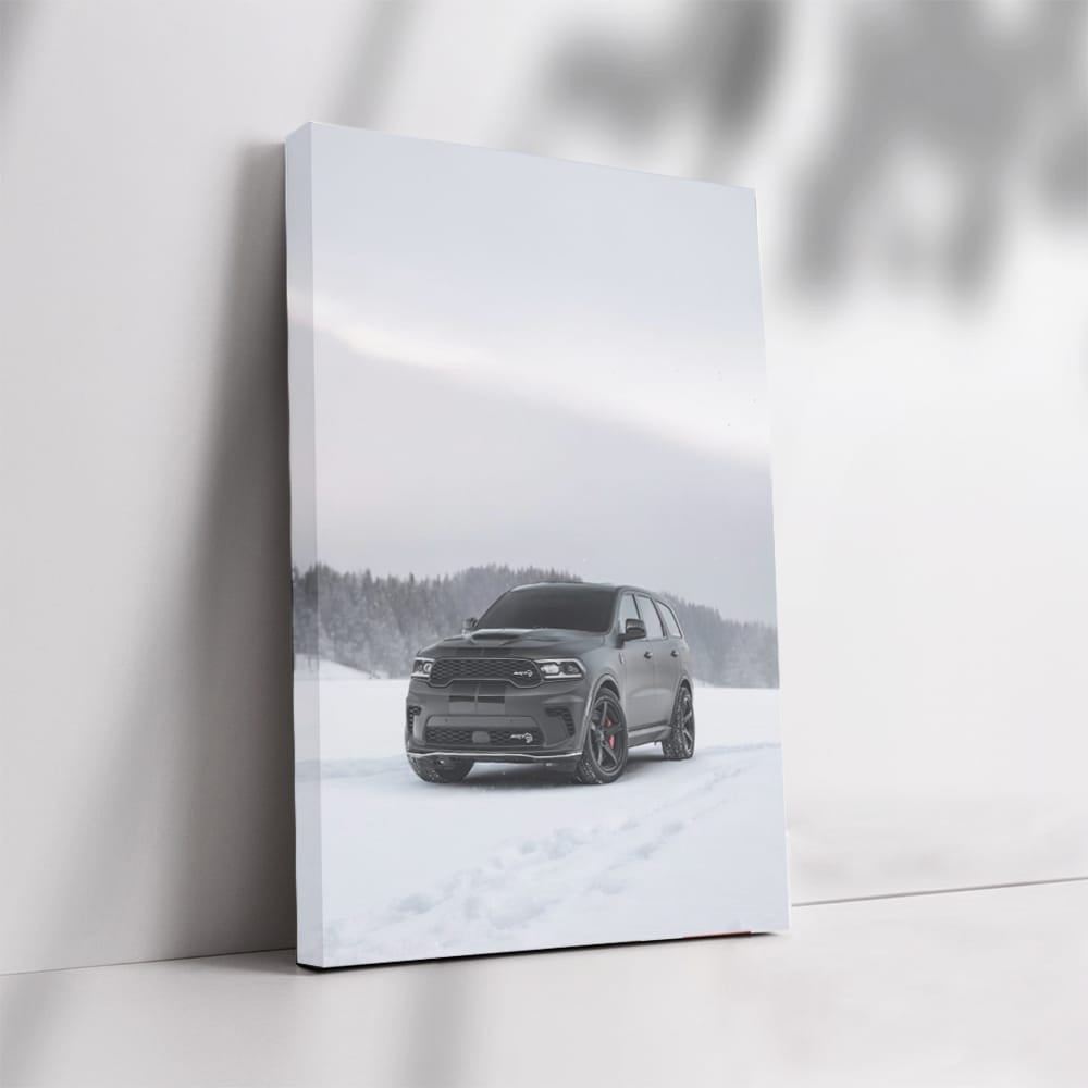 Dodge Durango in Snow - Rugged All-Terrain Performer