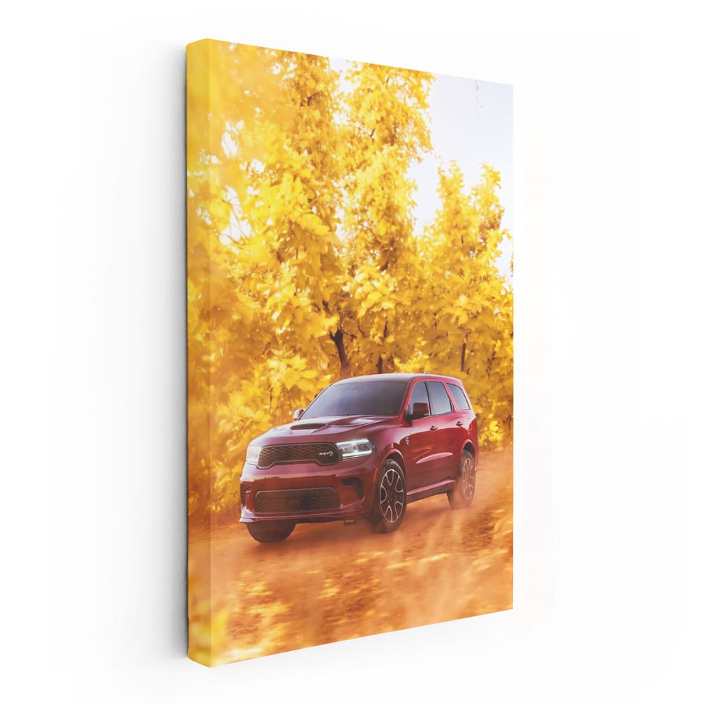 Dodge Durango in Warm Autumn - Rugged Elegance