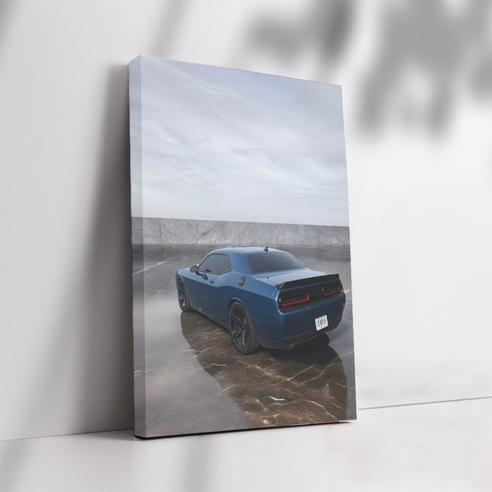 Dodge Hellcat Marble - Power Meets Elegance in Motion