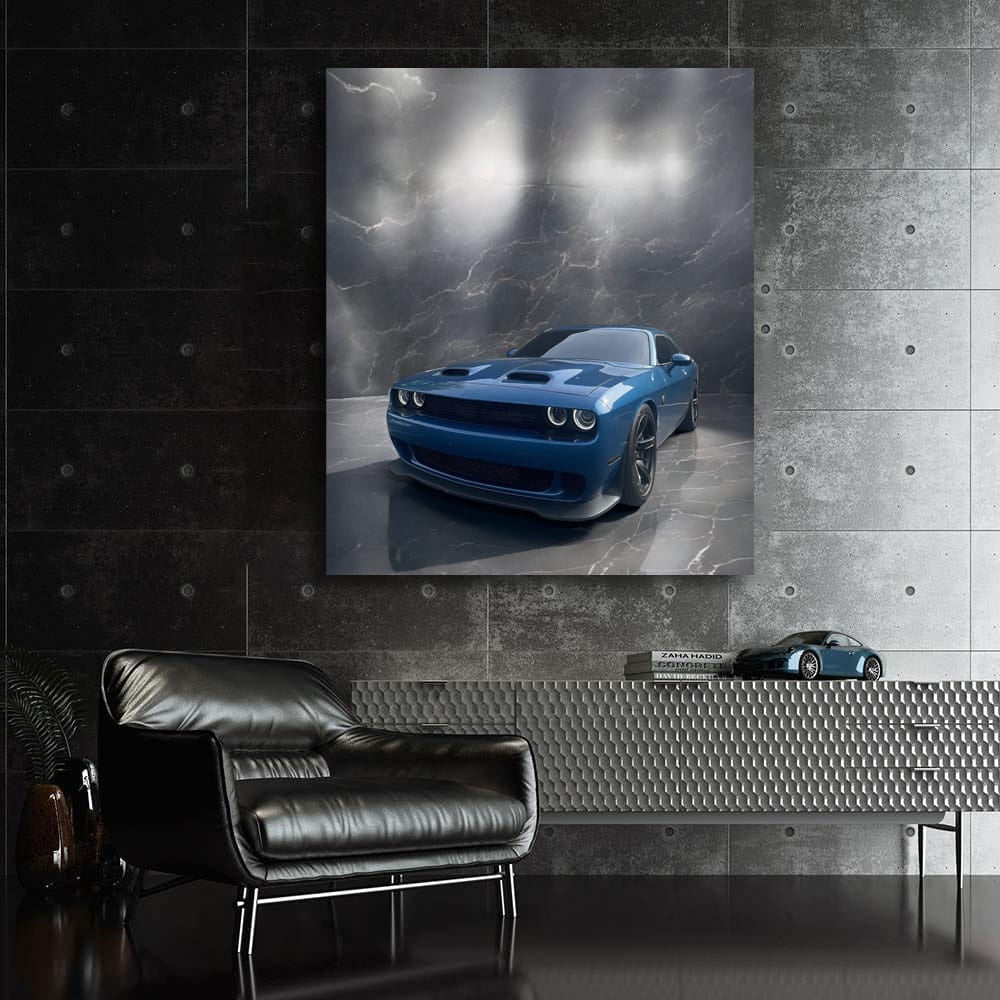 Dodge Hellcat Marble File 2 - Power Meets Elegance