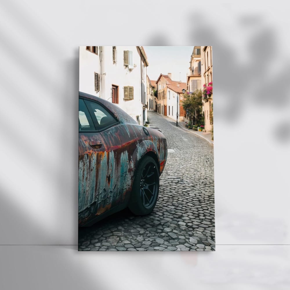 Vintage Dodge in Old City - Classic Elegance on Wheels