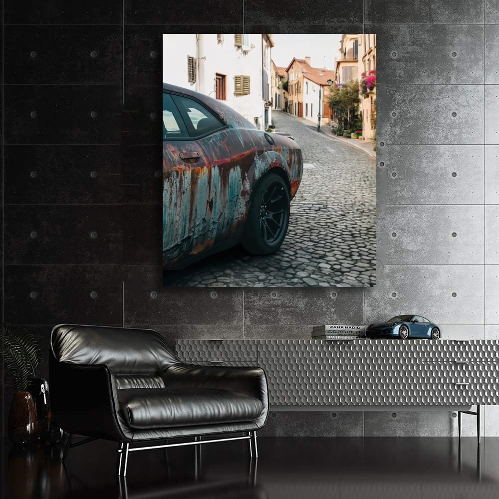 Vintage Dodge in Old City - Classic Elegance on Wheels