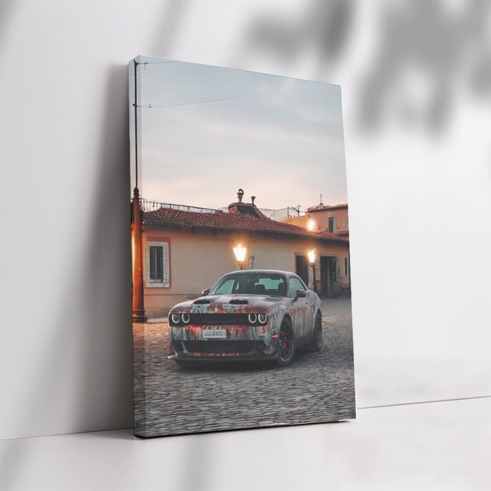 Vintage Dodge in Old City - Timeless Classic Elegance