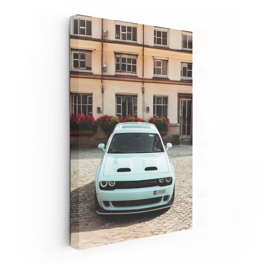 Dodge SRT Roars in Historic Townscape - Pure Muscle Power