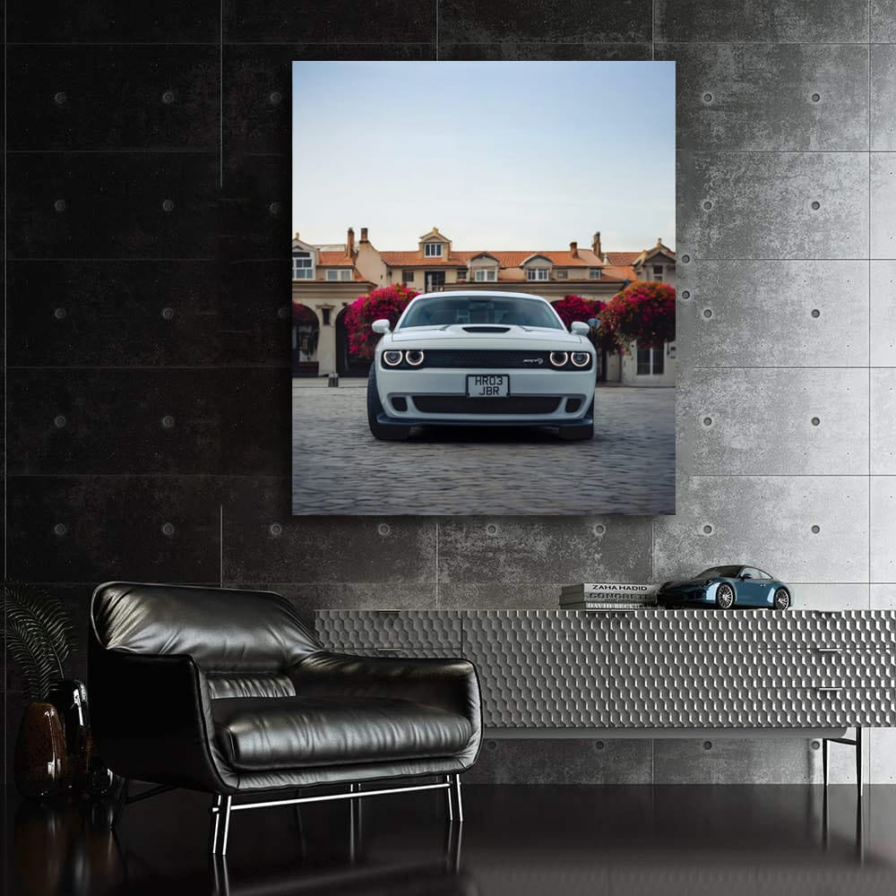 Dodge SRT Roaring Through Historic Streets - Power Unleashed