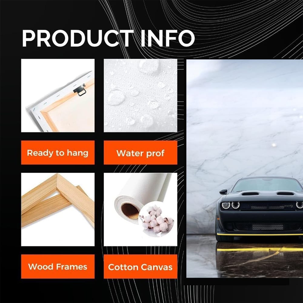 Dodge Supercharged Marble - Unleash Power Within