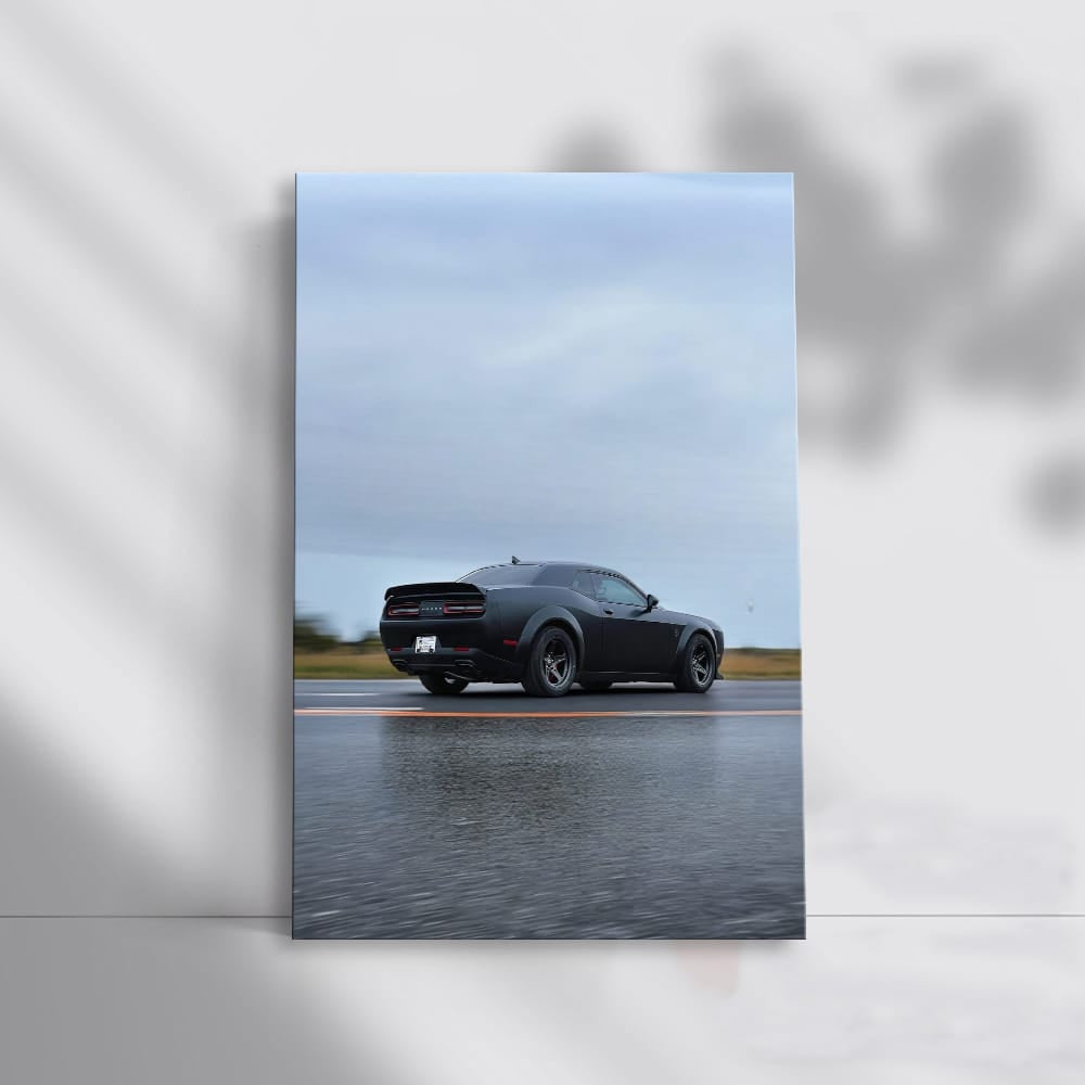 Supercharged Dodge on Road - Power and Performance
