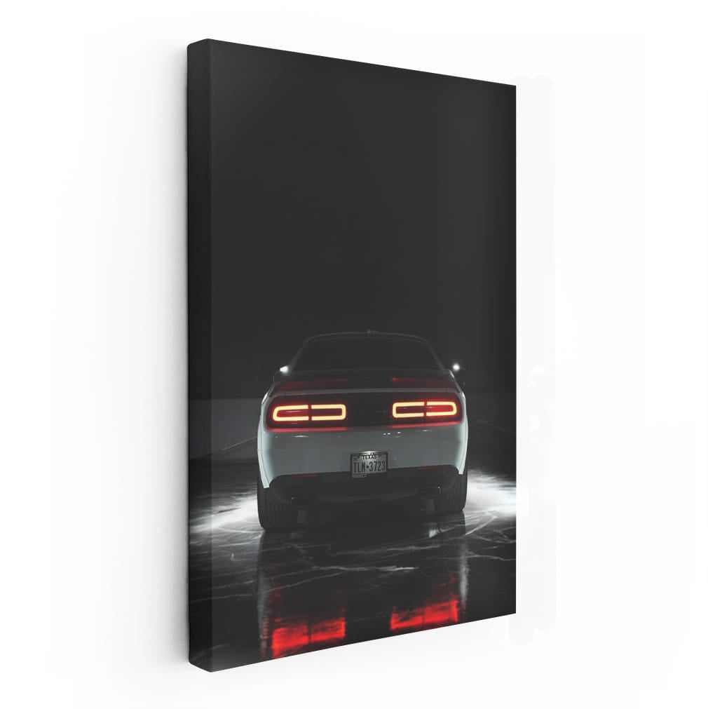 Dodge in Night City - Sleek and Powerful Ride