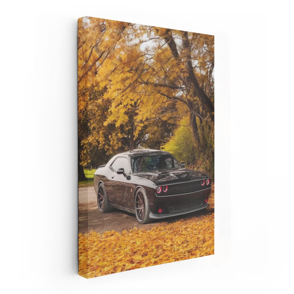 Autumn Drive with Dodge - Thrill in Every Curve