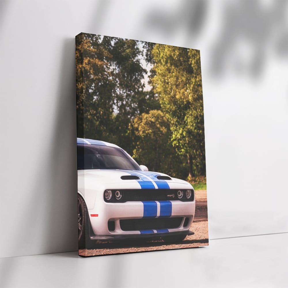 Autumn Forest Dodge - Rugged and Reliable Adventure