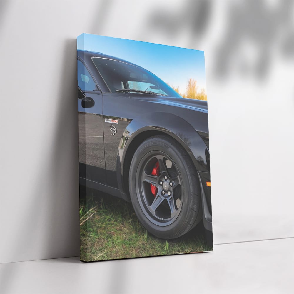 Black Dodge in Nature - Adventurous Spirit